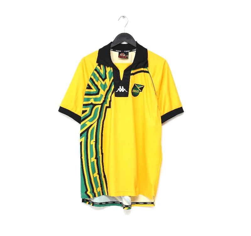 1998/00 JAMAICA Vintage Kappa Home Football Shirt Jersey (XL) World Cup 98