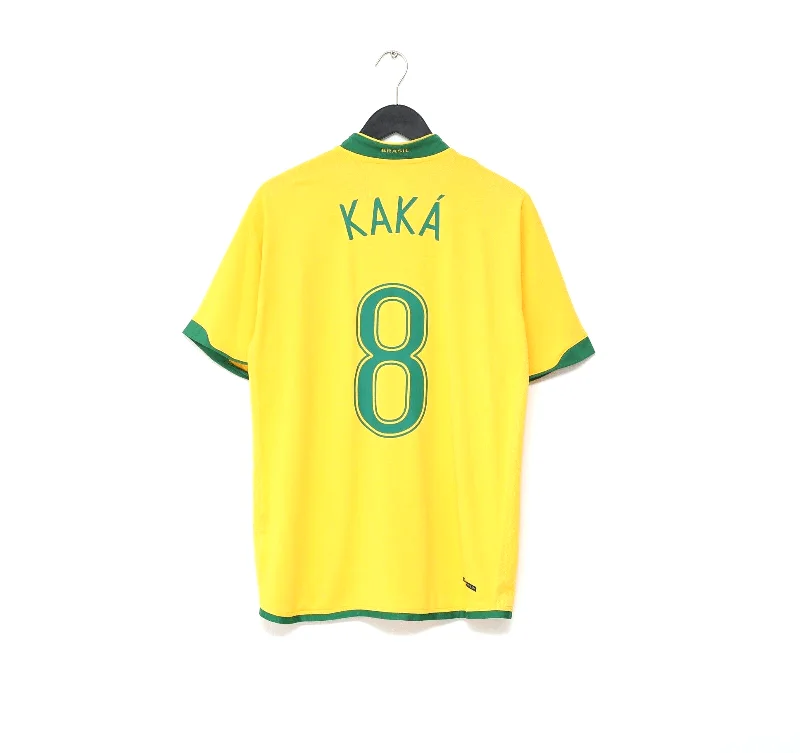 2006/08 KAKA #9 Brazil Vintage Nike World Cup 06 Home Football Shirt (L)