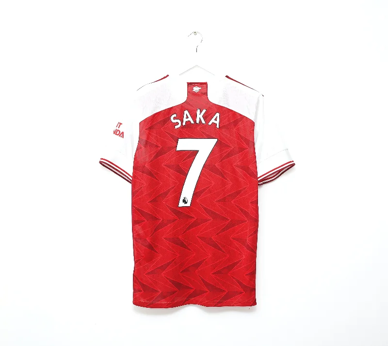 2020/21 SAKA #7 Arsenal Adidas Home Football Shirt (L)