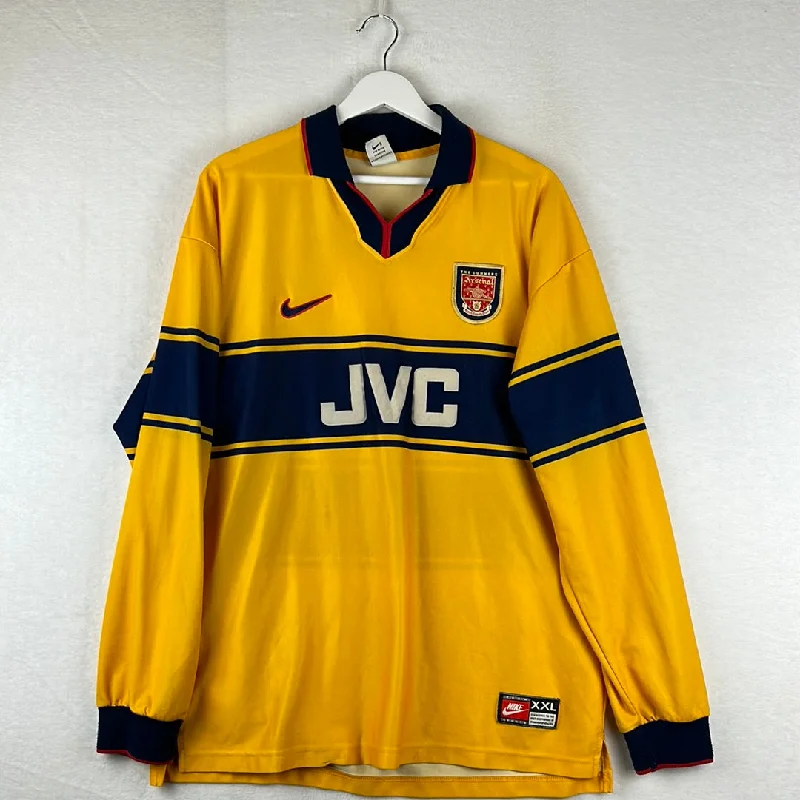 Arsenal 1997-1998-1999 L/S Away Shirt - XXL - Very Good Condition