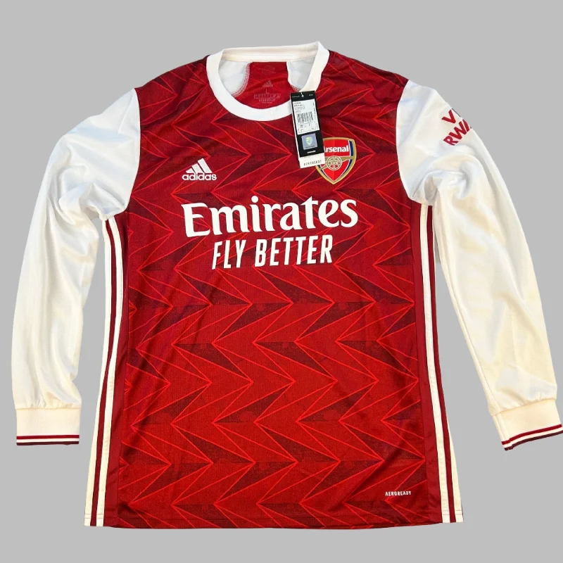 Arsenal 2020/2021 Home Shirt - Long Sleeve - New With Tags - Large