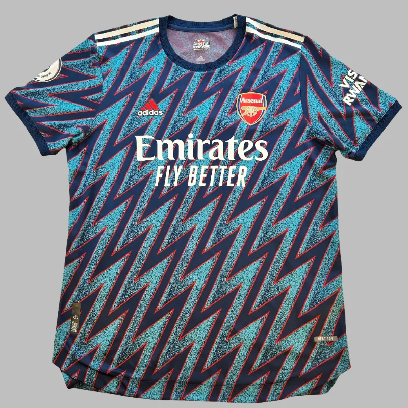 Arsenal 2021/2022 Authentic Third Shirt - Large - Thomas 5