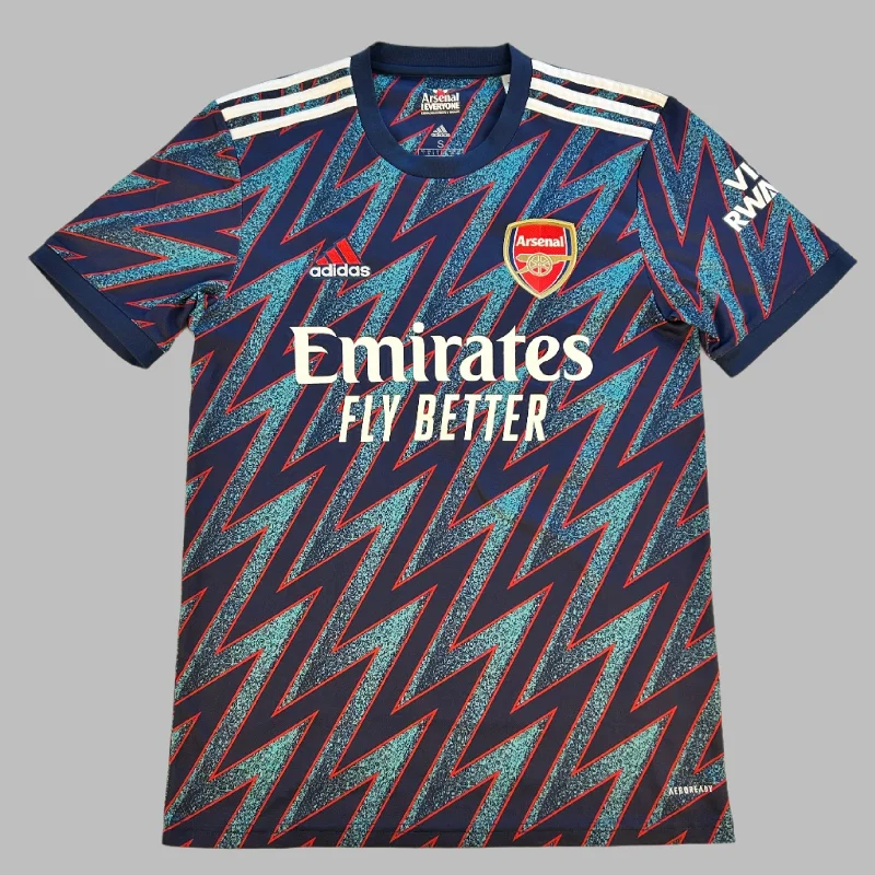 Arsenal 2021/2022 Third Shirt - Small - Excellent - Adidas GM0213