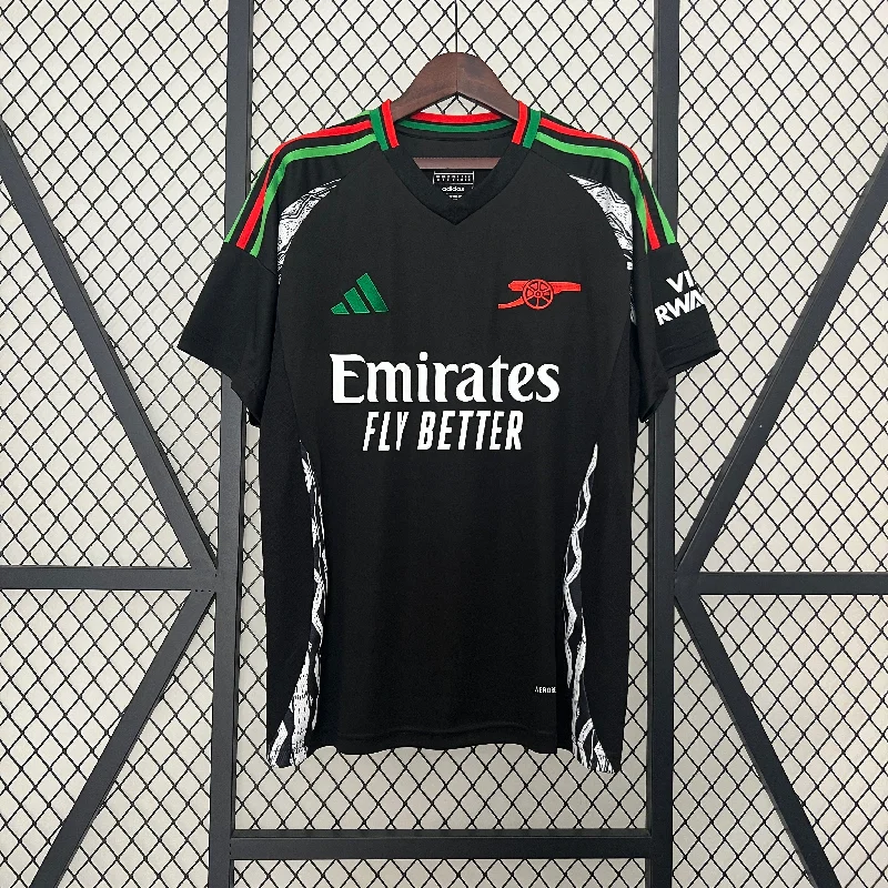 CAMISA LANÇAMENTO DO ARSENAL 24/25 PRETO