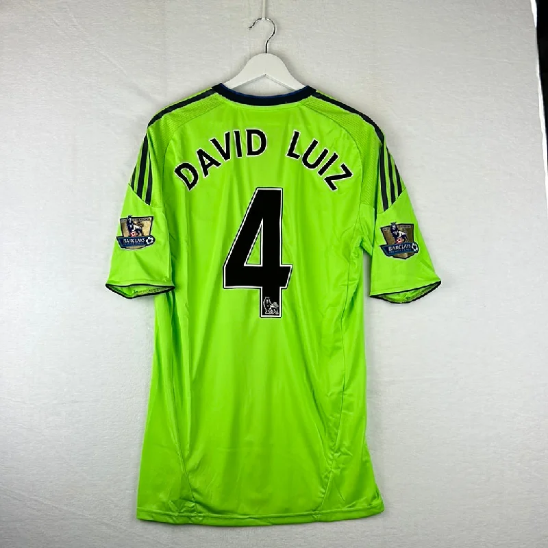 Chelsea 2010/2011 Match Worn Third Shirt - David Luiz 4