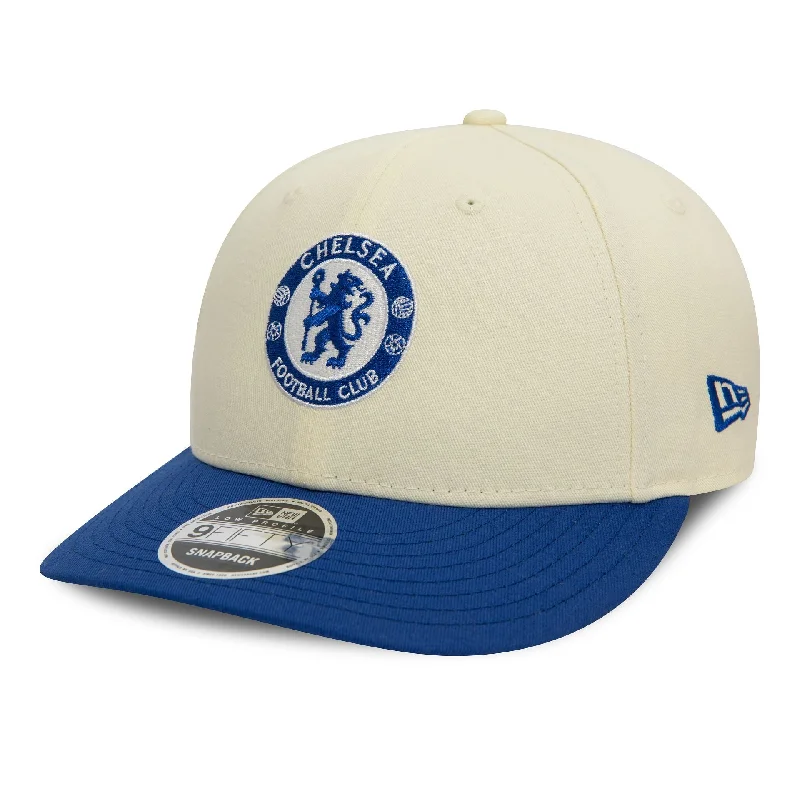 Chelsea FC Lion Crest SW6 Open White Low Profile 9FIFTY Cap