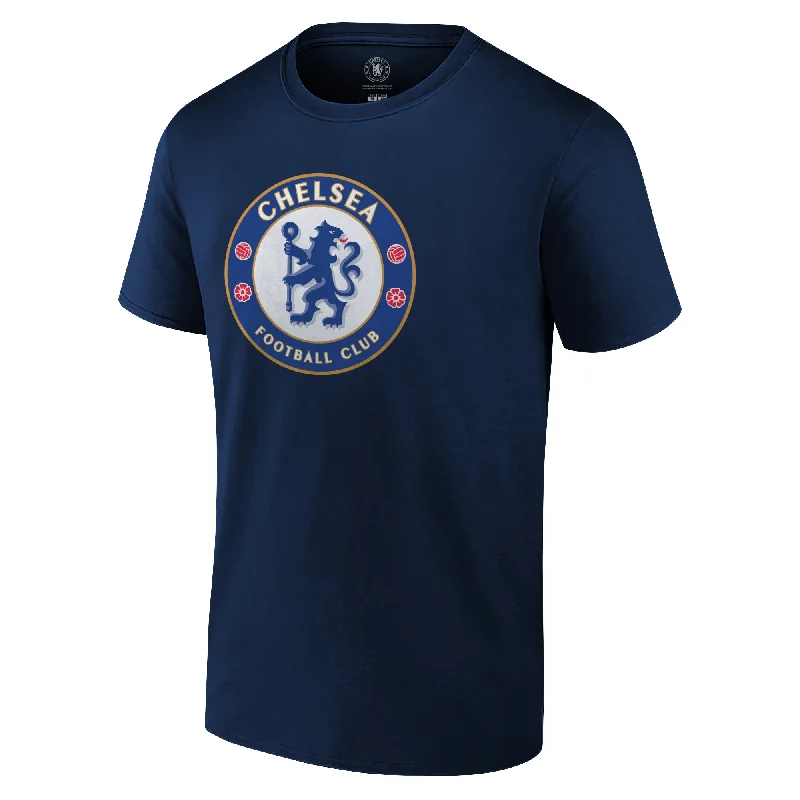 Chelsea FC Adult Logo Cotton T-Shirt