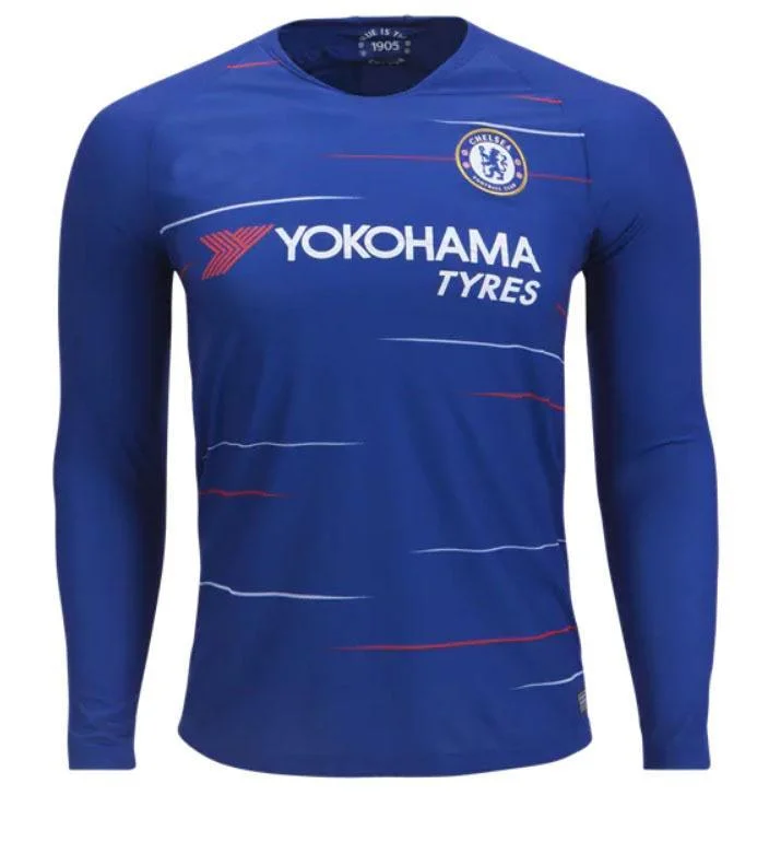 Chelsea Long Sleeve Home Jersey 2018/19