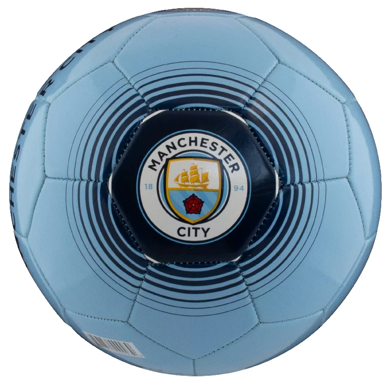 Manchester City FC Soccer Ball, Size 5, Maccabi Art