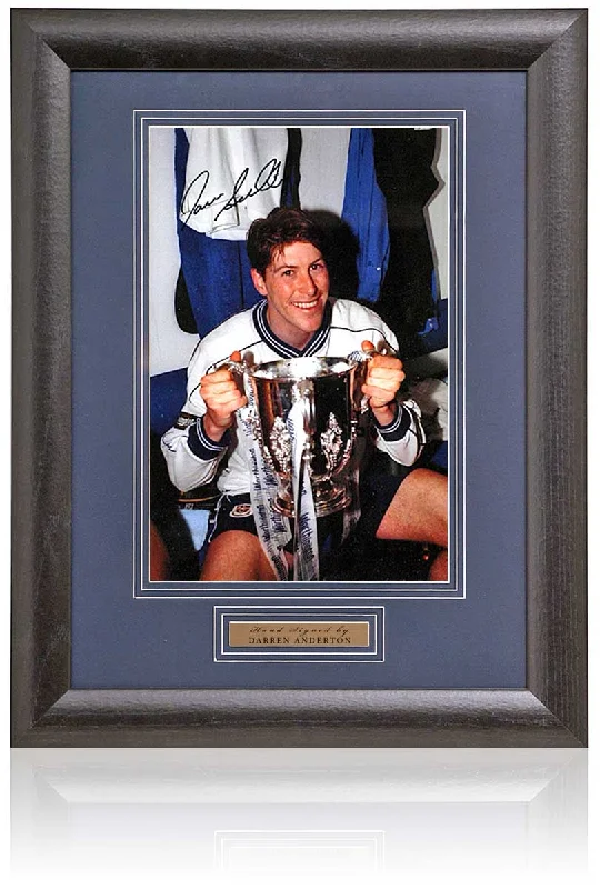 Darren Anderton Tottenham Hotspur Legend Hand Signed 12x8'' Photograph COA