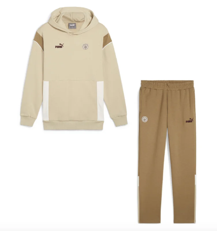 Ensemble Survêtement Manchester City FtblArchive 2023/24 Beige