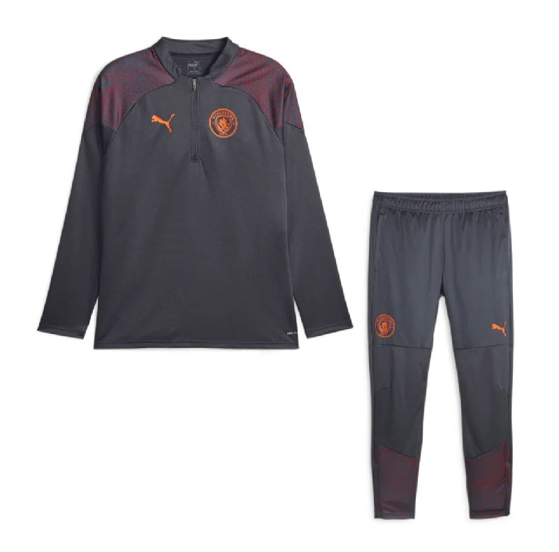 Ensemble Training Manchester City 2023/24 Orange/Gris