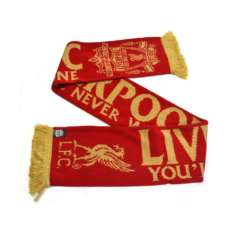 EPL Scarf Gold Liverpool FC