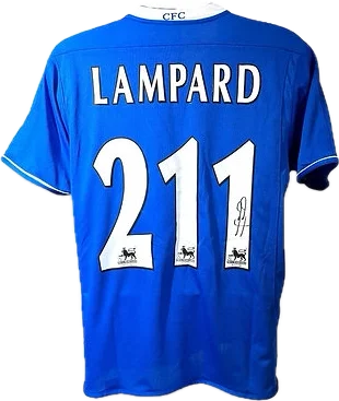 FRANK LAMPARD - SIGNERT DRAKT MED EKTEHETSBEVIS/COA