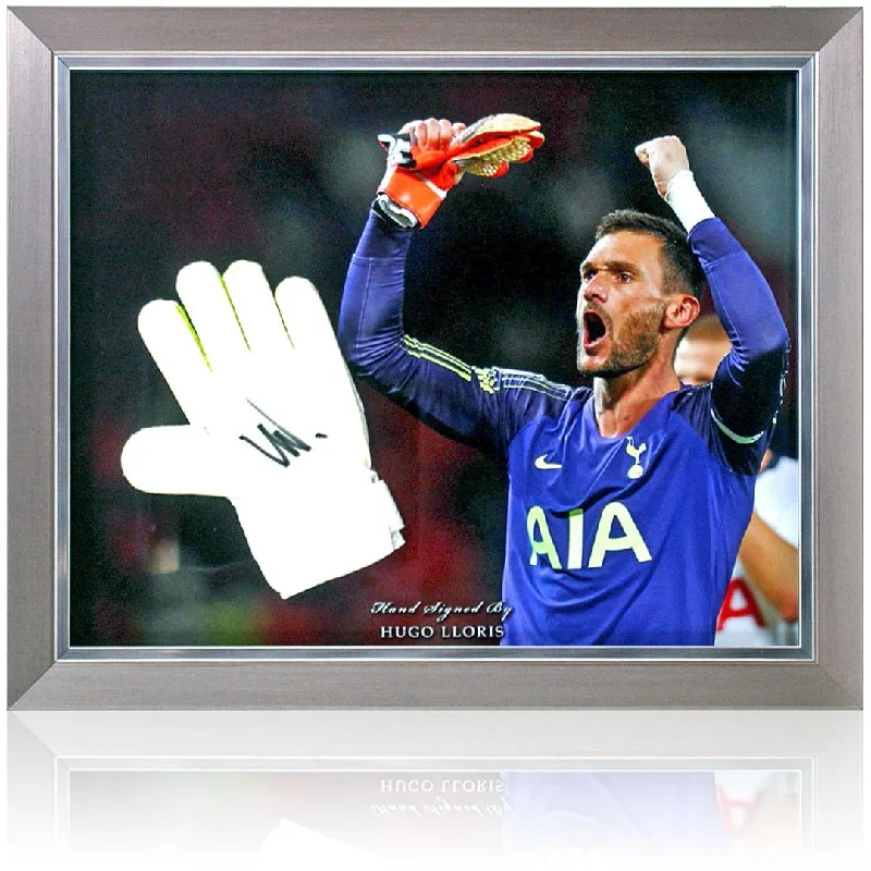 Hugo Lloris Tottenham Hotspur Hand Signed Goalkeepers Glove Captain Presentation COA