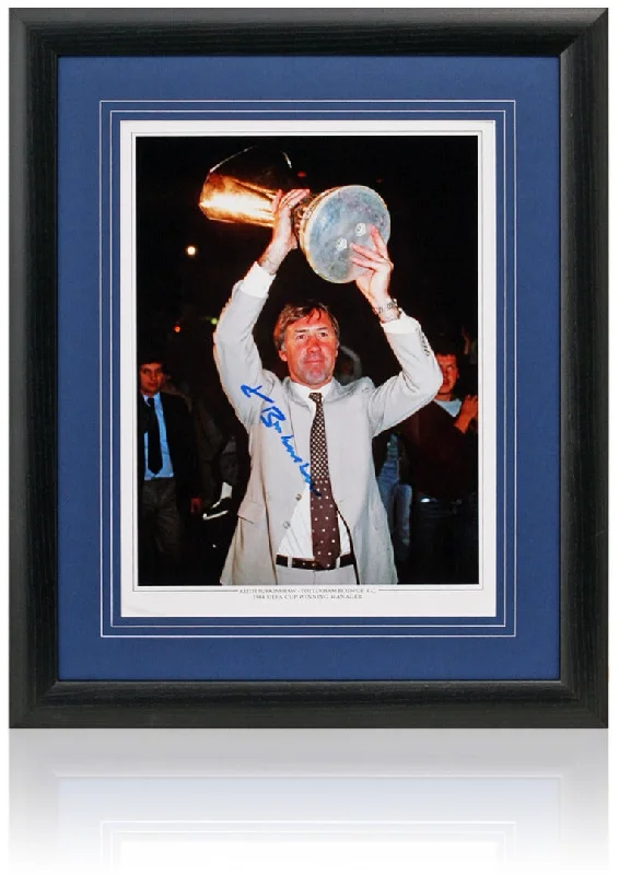 Keith Burkinshaw Tottenham Hotspur Legend Hand Signed 16x12'' Photograph COA