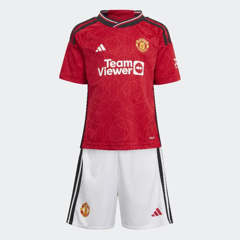 Kids' adidas Manchester United 23/24 Home Mini Kit