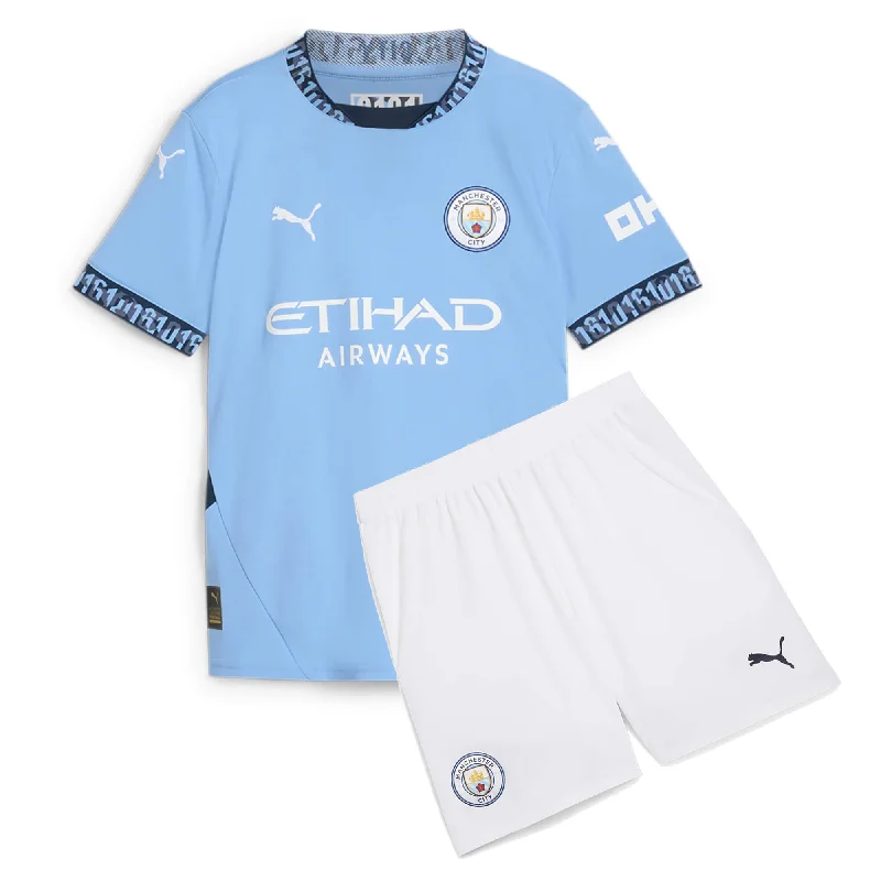 Kit Infantil do Manchester City 2024/25 Home