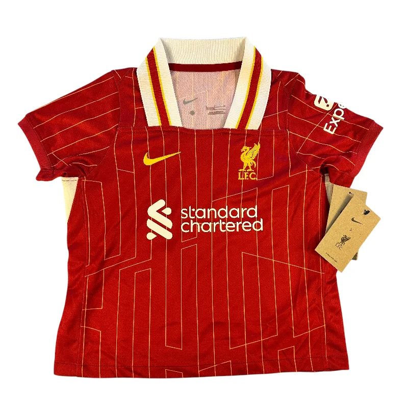 Liverpool 2024-2025 Youth Home Shirt - Small - Authentic