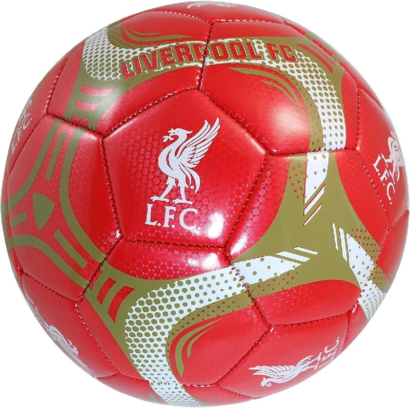 Officially Licensed Liverpool FC Coined White Soccer Ball