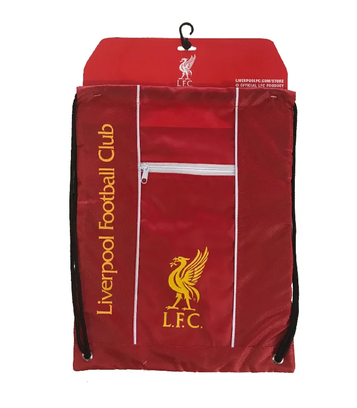 Liverpool FC "LFC" Official Licensed Drawstring Cinch Bag