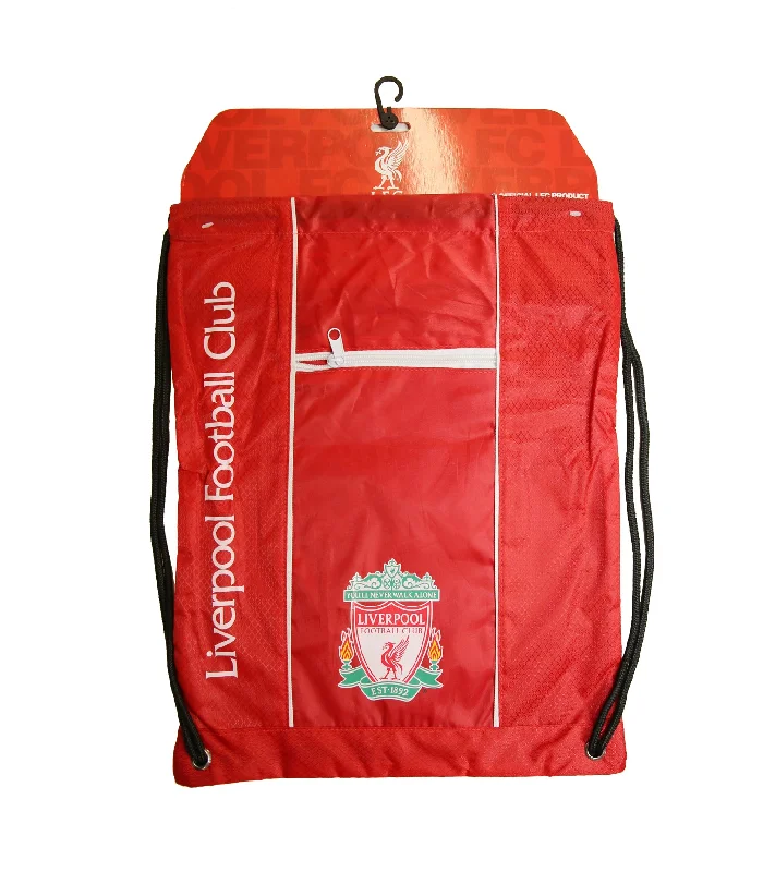 Liverpool FC Official Licensed Drawstring Cinch Bag