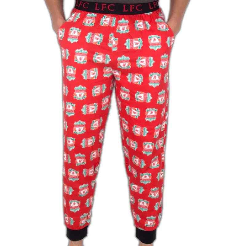 Liverpool FC Official Mens Lounge Bottoms