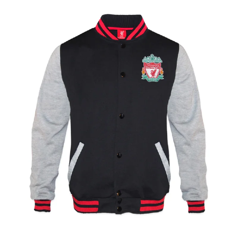 Liverpool FC Official Mens Varsity Track Jacket