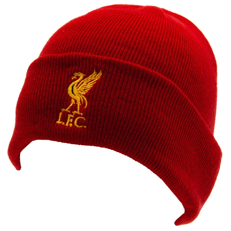 Liverpool FC Razor Red Knitted Turn Up Hat