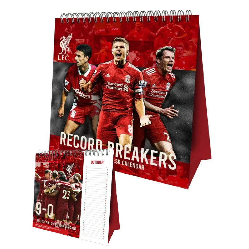 Liverpool Official 2025 Desk Calendar