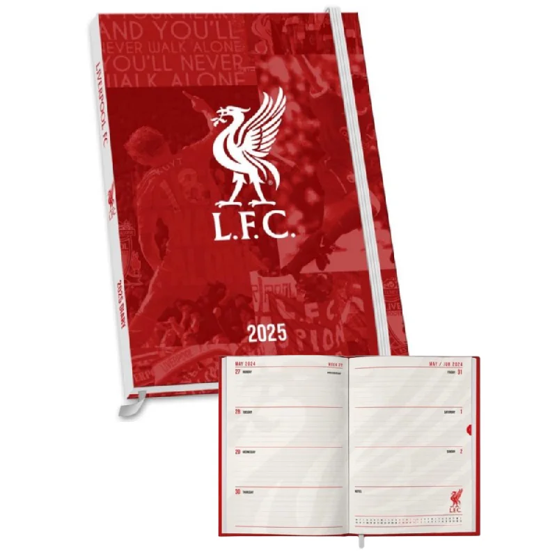 Liverpool Official 2025 A5 Diary