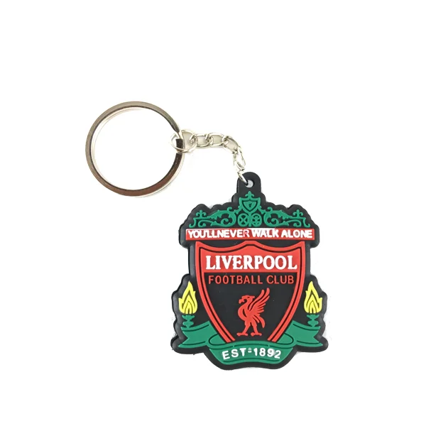 Liverpool Rubber Keychain