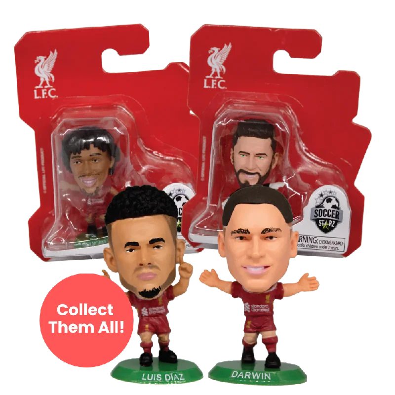 Official Liverpool SoccerStarz Figurines