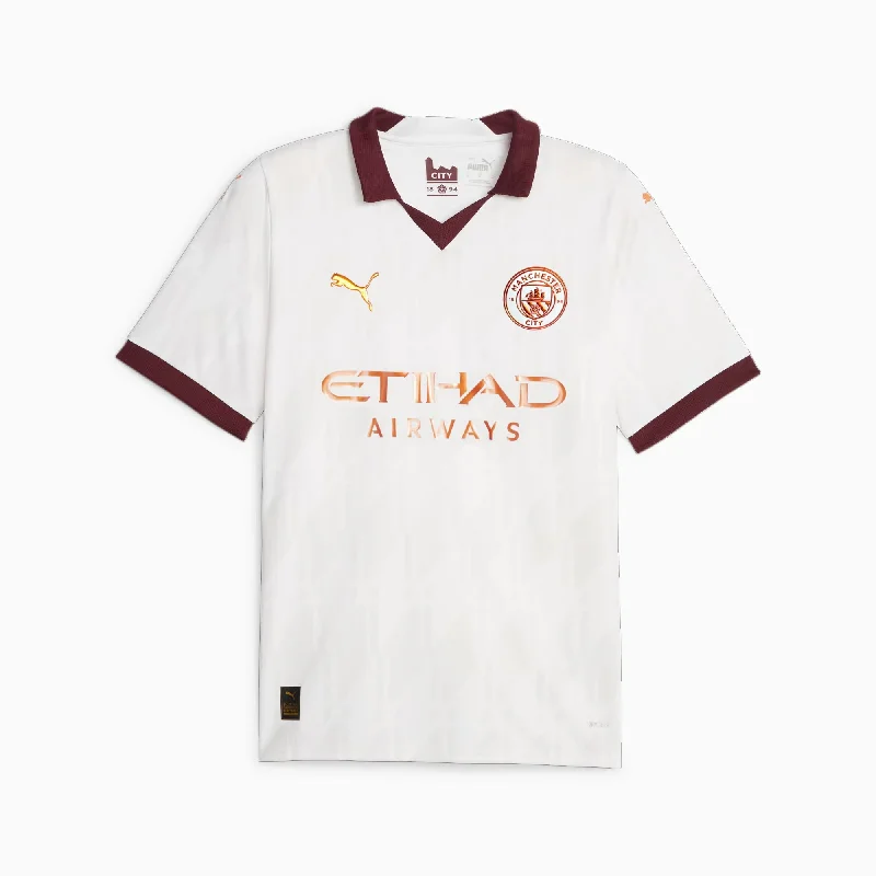 Maillot Manchester City Extérieur Homme 2023/24 Blanc