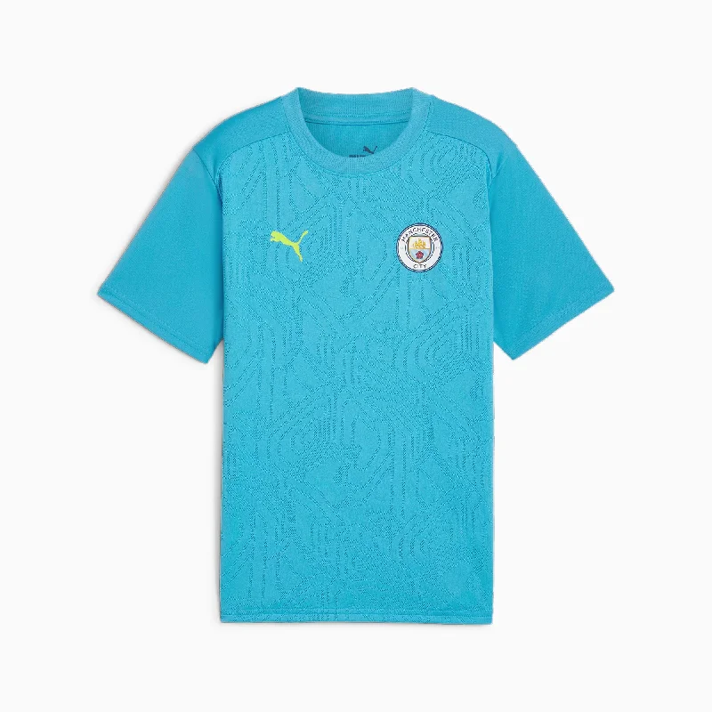 Maillot Manchester City Training Junior 2024/25 Bleu Ciel