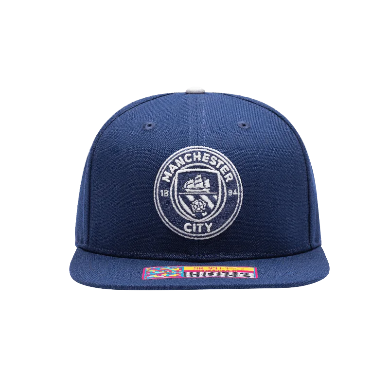 Manchester City America's Game Glow Edition Snapback Hat