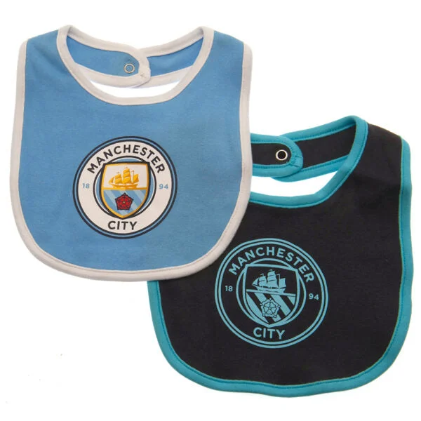 Manchester City FC 2 Pack Bibs