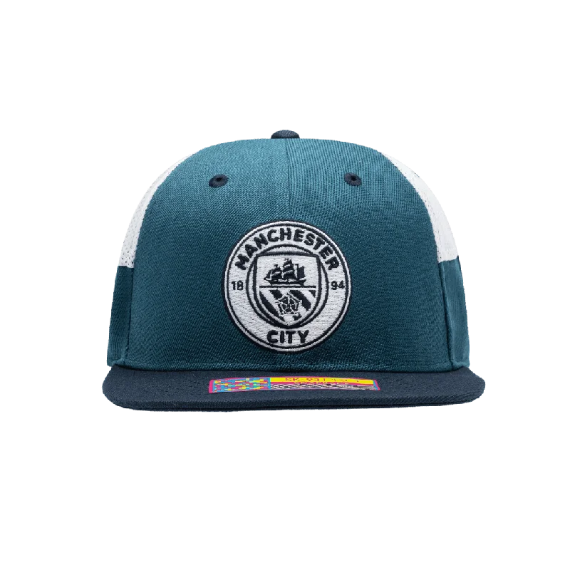 Manchester City Mondrian Snapback Hat