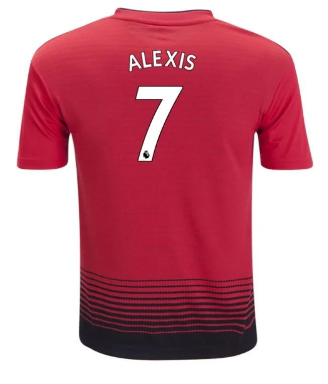 Manchester United Alexis Sanchez Youth Home Jersey 18/19