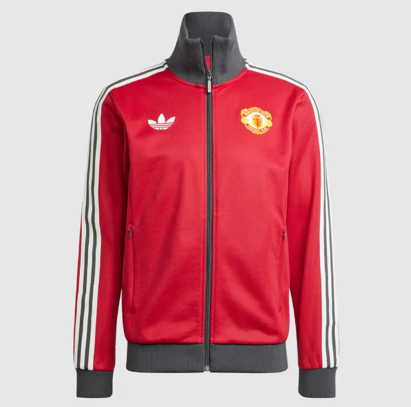 Manchester United FC 2024/25 OG BB Track Jacket Football Soccer Black  by Adidas