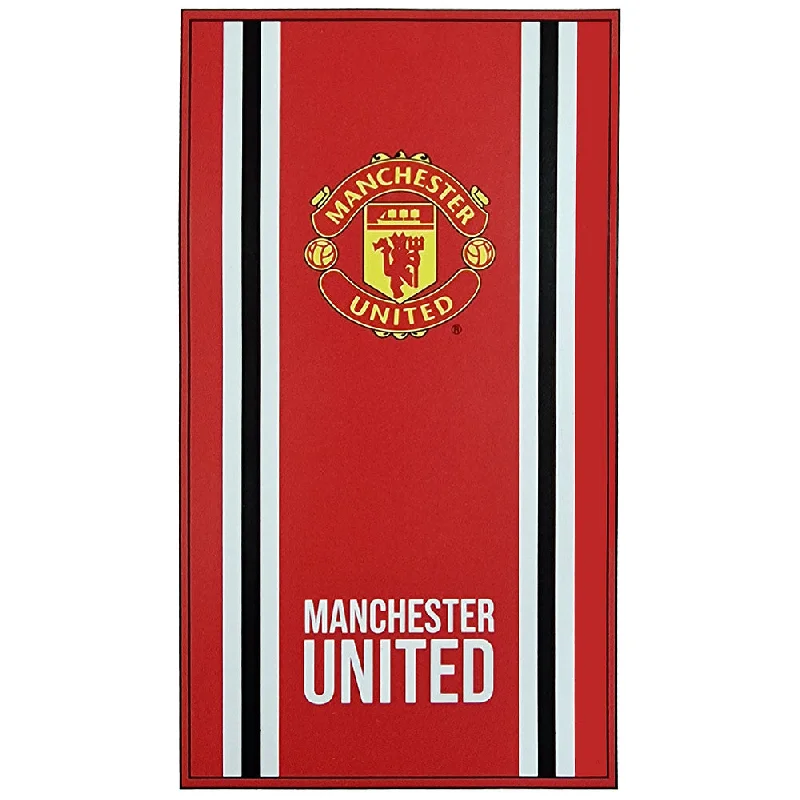 Manchester United FC Core Stripe Towel