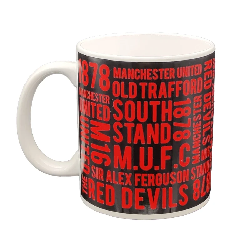 Manchester United Keywords Mug