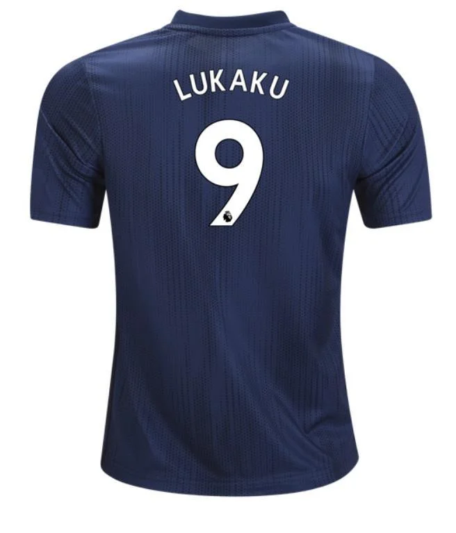 Manchester United Lukaku Youth Third Jersey 18/19