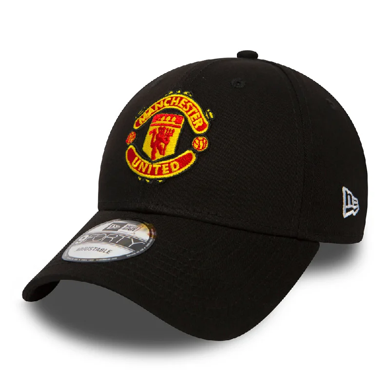 Manchester United New Era 9FORTY Cap- Black