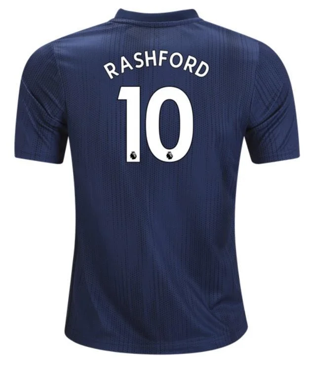 Manchester United Rashford Youth Third Jersey 18/19