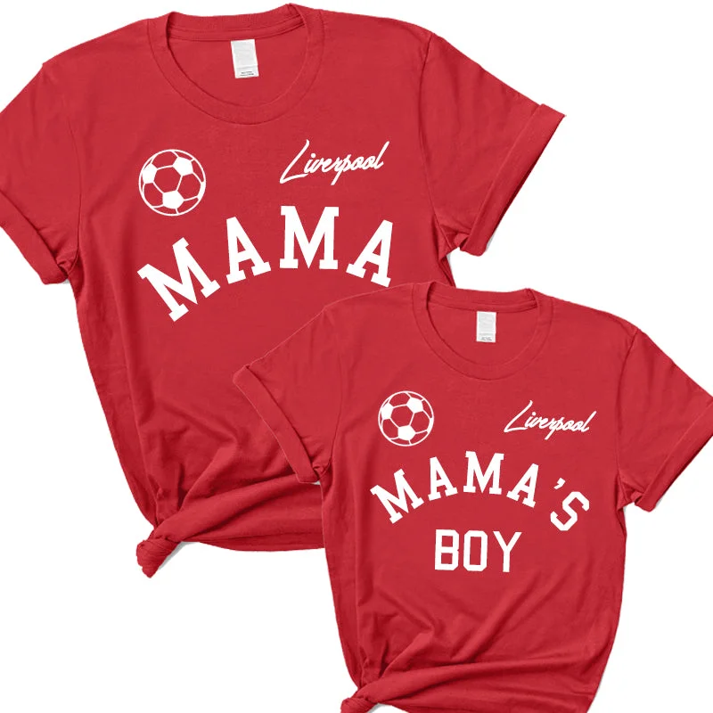 MyTeam Liverpool Mama & Mama's Boy Matching T-Shirts