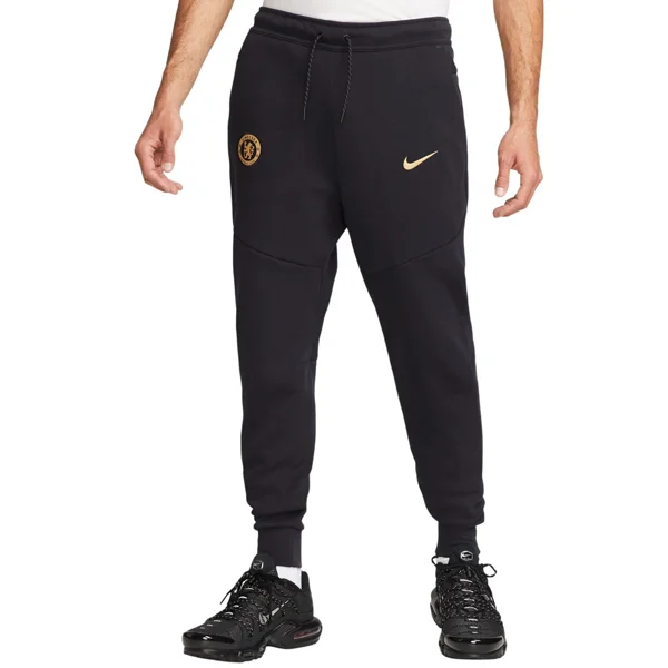 Nike Chelsea Tech Fleece Pant 23/24 (Pitch Blue/Club Gold)