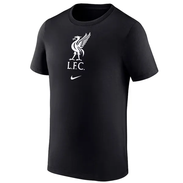 Nike Liverpool Logo T-Shirt 23/24 (Black/White)