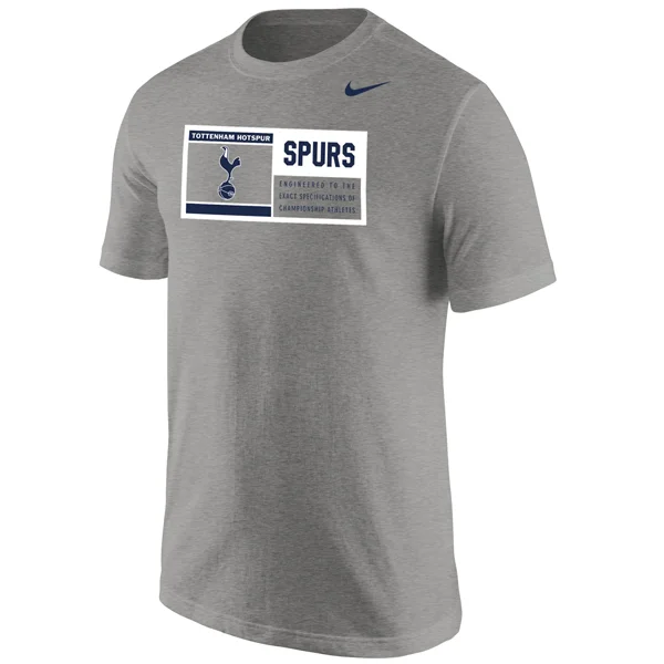 Nike Tottenham Core T-Shirt (Dark Heather Grey)