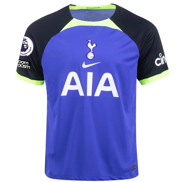 Nike Tottenham Hotspur Away Jersey w/ EPL + No Room For Racism 22/23 (Lapis/Black/White)